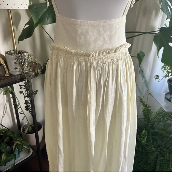 Free People Boho Suspender Jumper Overall Skirt/ Dress S - Picture 7 of 16